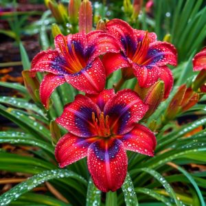 Лилейник Солар Вин купить по цене от 329р. в интернет-магазине «Посадика» с доставкой почтой в в Пролетарске и по всей России – [изображение №1].