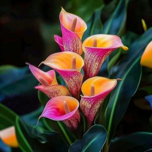 Калла Оникс купить по цене от 450р. в интернет-магазине «Посадика» с доставкой почтой в в Пролетарске и по всей России – [изображение №1].