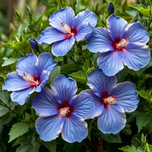 Гибискус садовый Блуминг Квин купить по цене от 259р. в интернет-магазине «Посадика» с доставкой почтой в в Пролетарске и по всей России – [изображение №1].