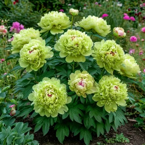 Пион Зеленые Бобы купить по цене от 610р. в интернет-магазине «Посадика» с доставкой почтой в в Пролетарске и по всей России – [изображение №1].